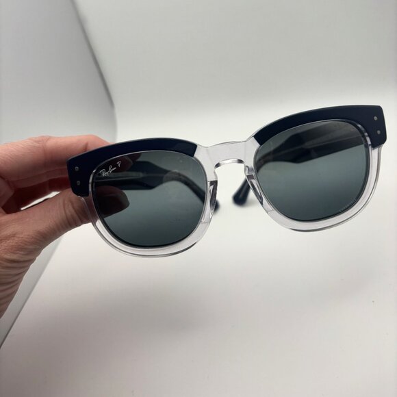 🕶️ Ray-Ban Mega Hawkeye Chromance Polarized Sunglasses RB0298S - Picture 2 of 6